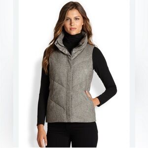 Eileen Fisher Tweed Donegal Vest